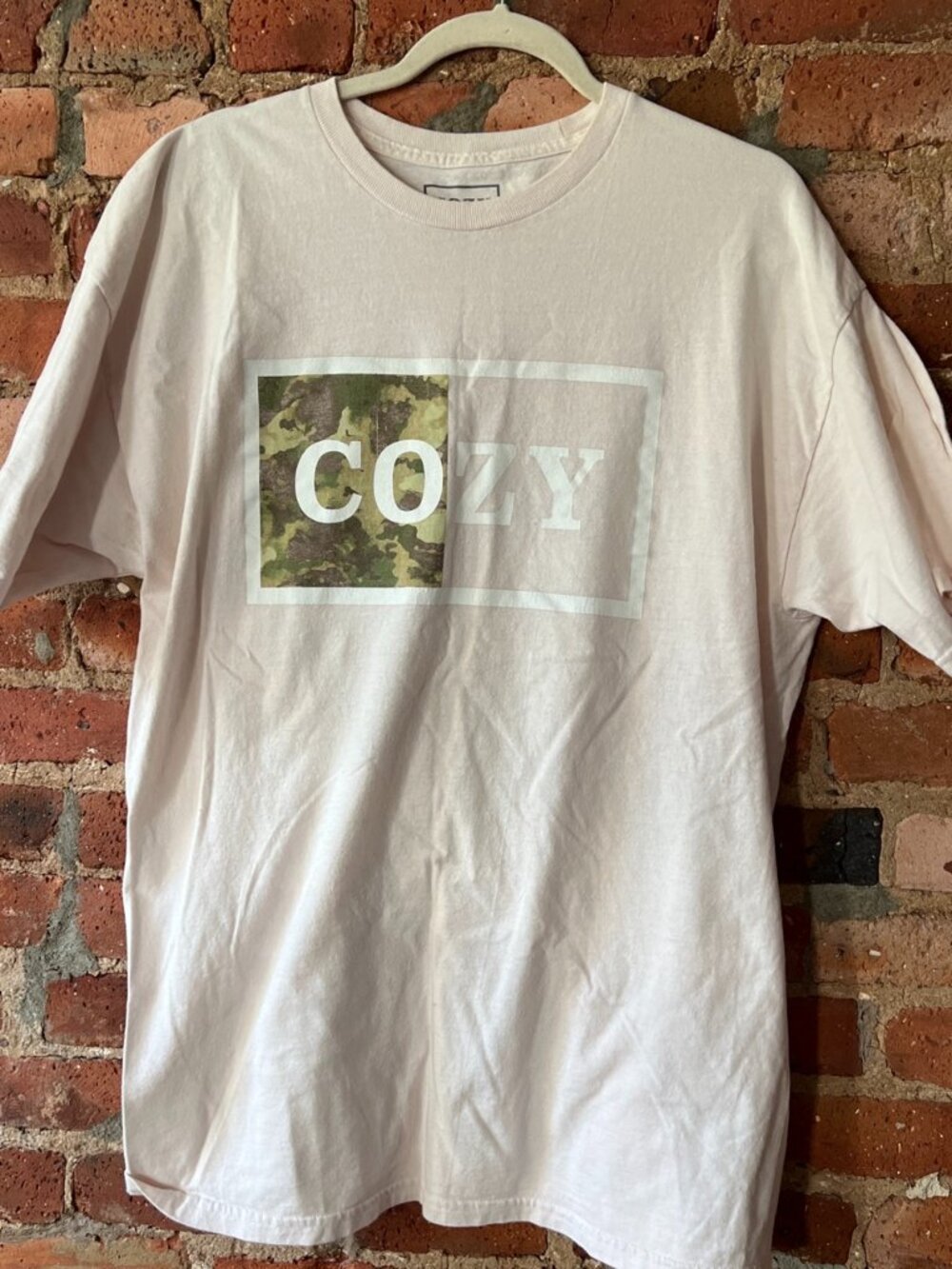 Team Cozy Pink Camo Tee